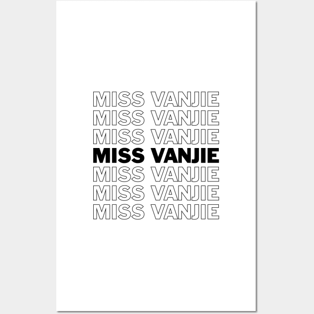 Miss Vanjie RuPaul Drag Race all stars dragcon drag queen superstar Wall Art by snowshade